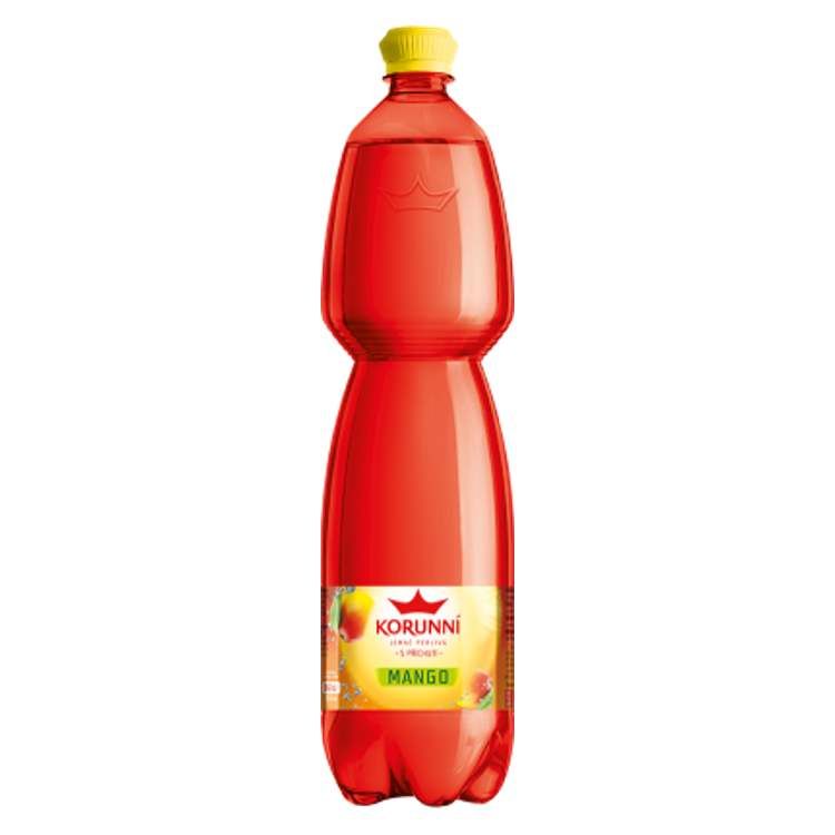 Korunní jemne perlivá mango 1,5 l