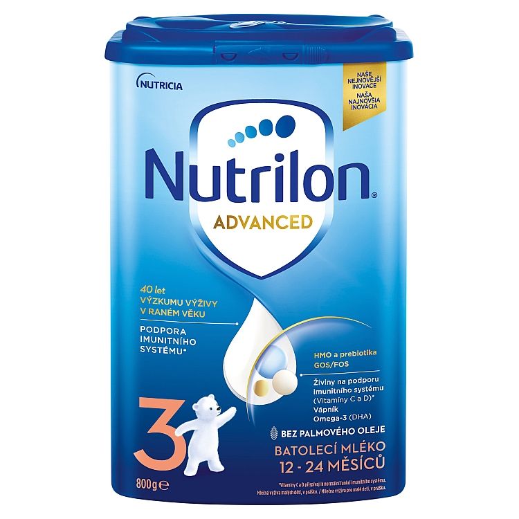 Nutrilon 3 mlieko pre malé deti 12-24 m 800 g - eDELIA.sk