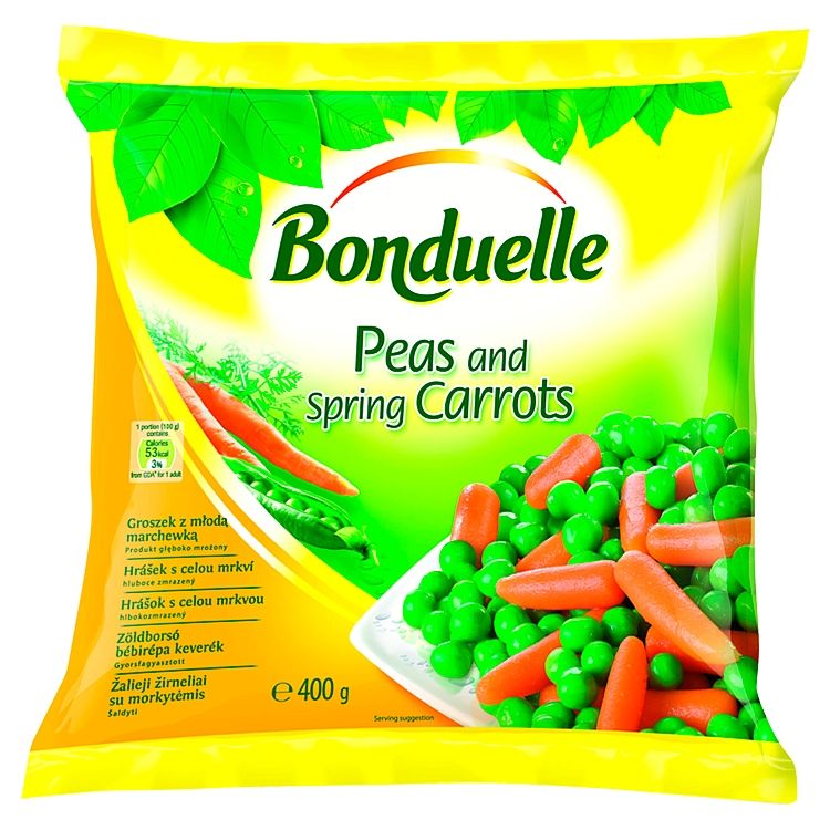 Bonduelle Hrášok s celou mrkvou 400 g