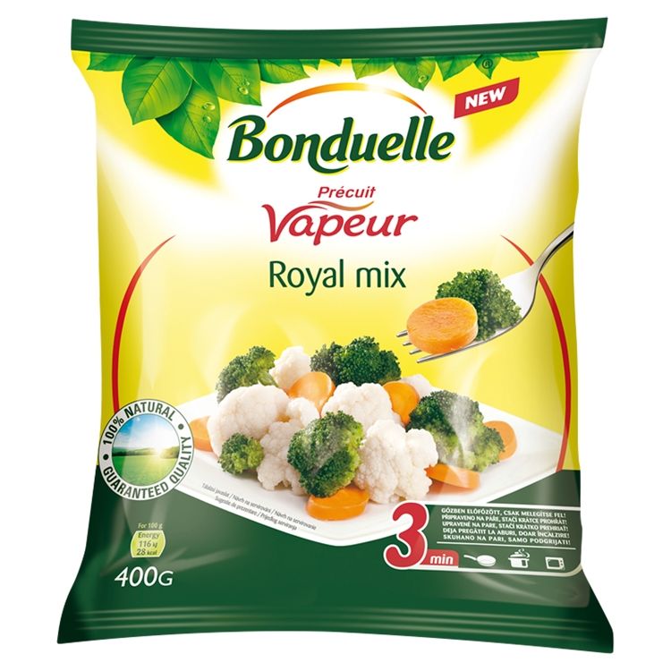 Bonduelle Vapeur Cisárska zeleninová zmes 400 g - eDELIA.sk