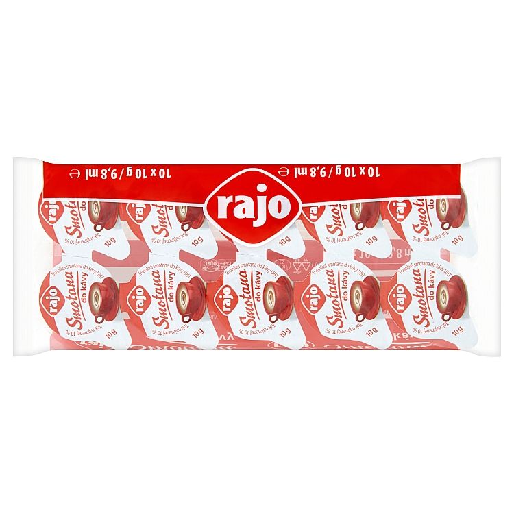 Rajo Smotana do kávy 10 x 9,8 ml