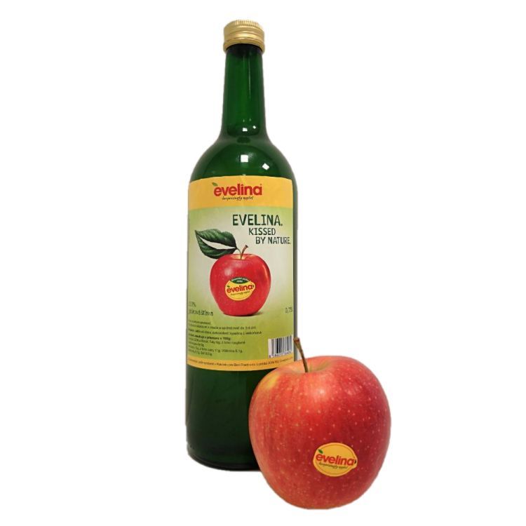 Evelina 100% jablková šťava 750ml - eDELIA.sk