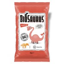 BioSaurus Kukuričný snack s kečupom, 50 g