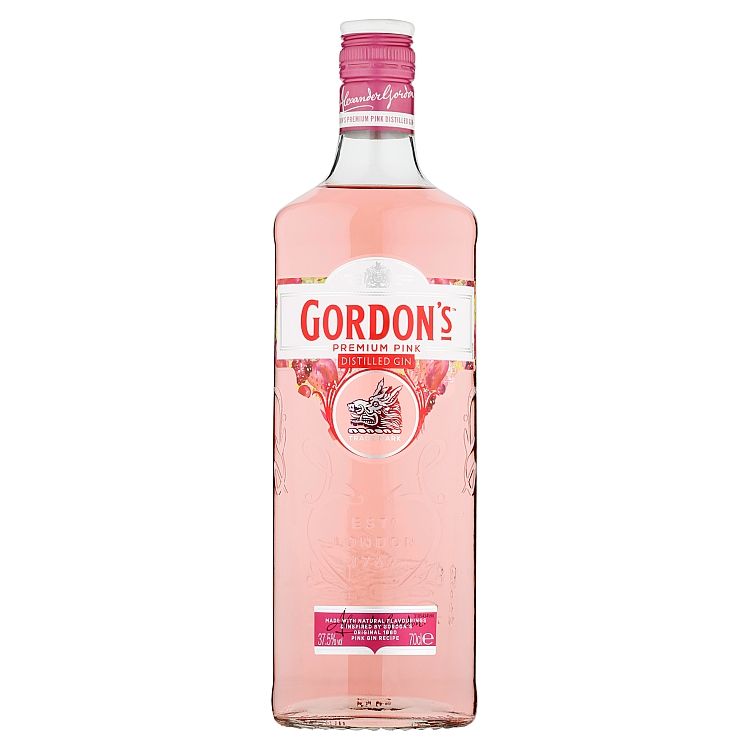 Gordon's Premium Pink destilovaný gin 37,5 % 0,70 l