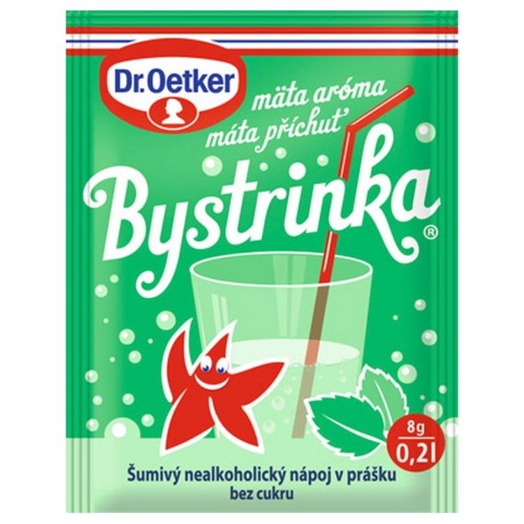 Dr.Oetker Bystrinka šumivý nápoj v prášku 8 g