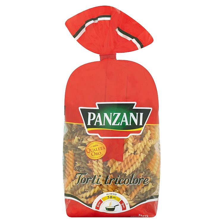Panzani Fusilli Tricolore 500g - eDELIA.sk