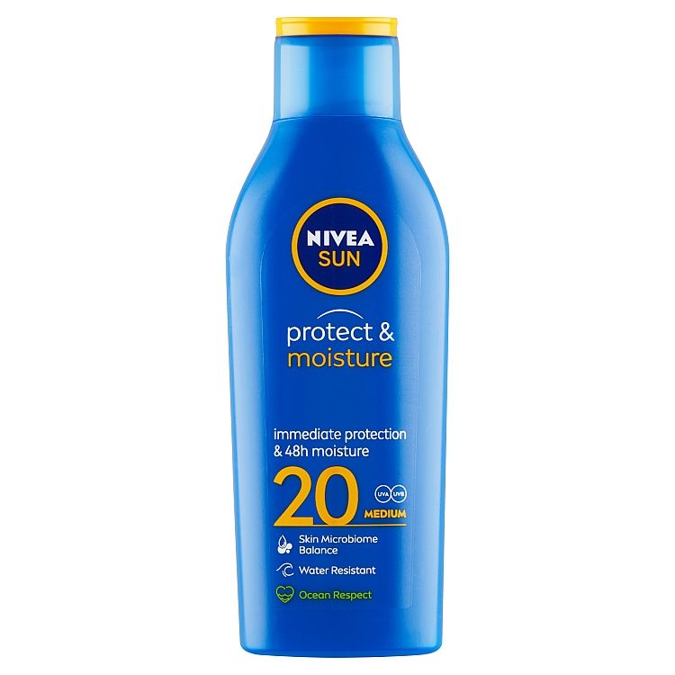 Nivea Sun Hydratačné opaľovacie mlieko OF 20 200 ml