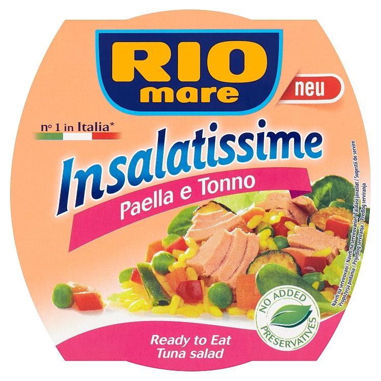 Rio Mare Tuniak šalát Paella 160g - eDELIA.sk