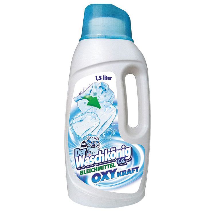 Waschkonig Tekutý odstraňovač škvŕn s bielidlom Color 1,5L
