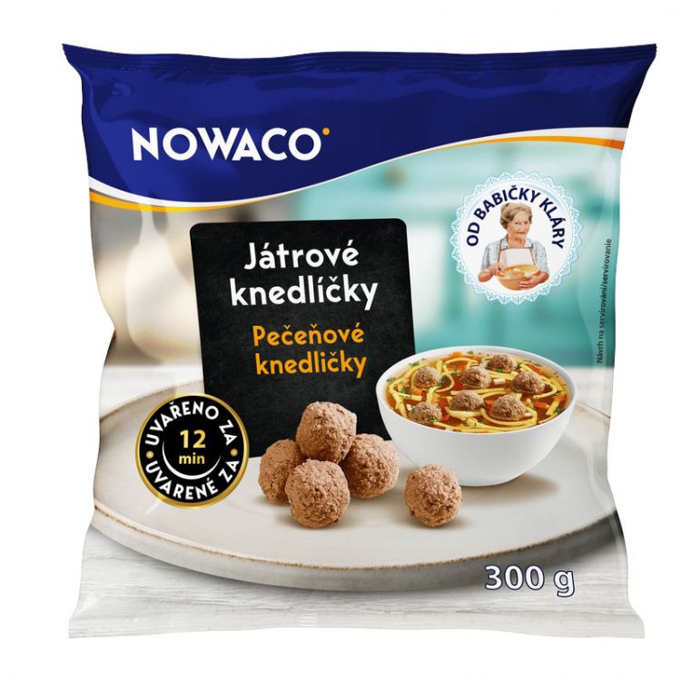 Nowaco Pečeňové knedličky 300 g