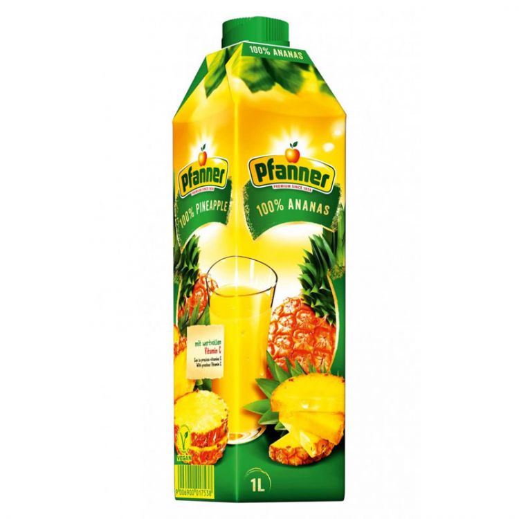 Pfanner Ananás 100% 1l - eDELIA.sk