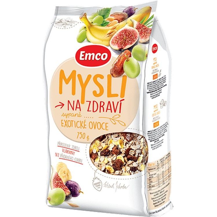 Emco  Mysli sypané ovocné 750g