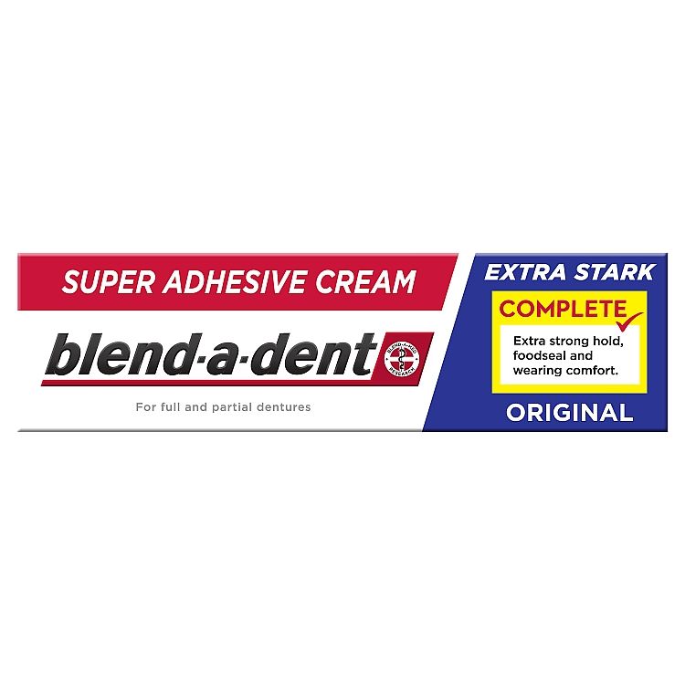 Blend-a-dent Complete Original Fixačný Krém Na Zubnú Protézu 47 g