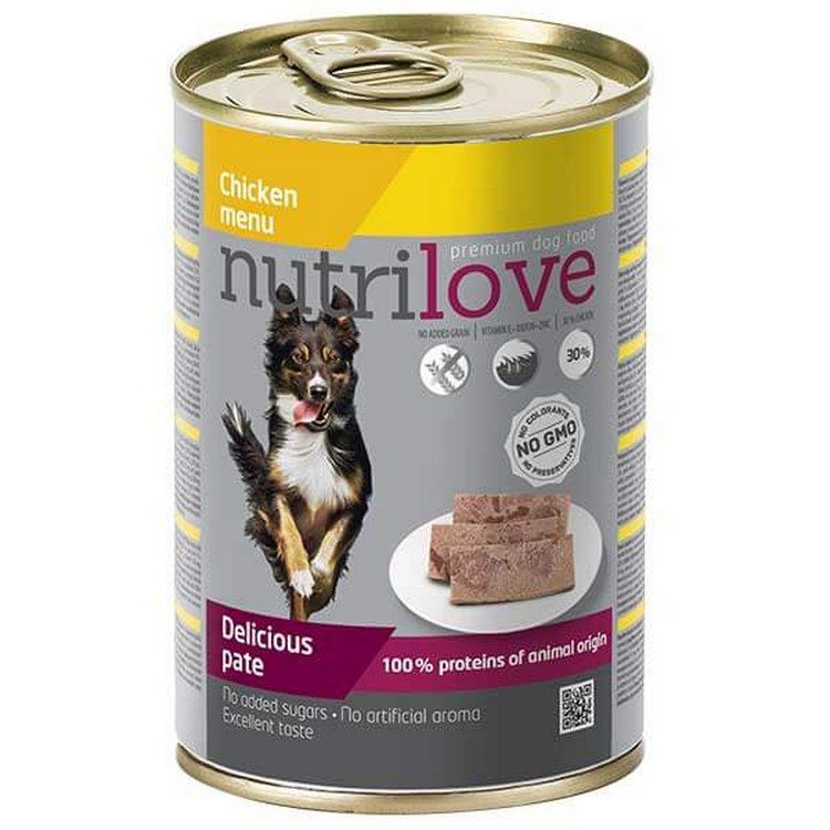 Nutrilove Chicken Menu 400g - eDELIA.sk