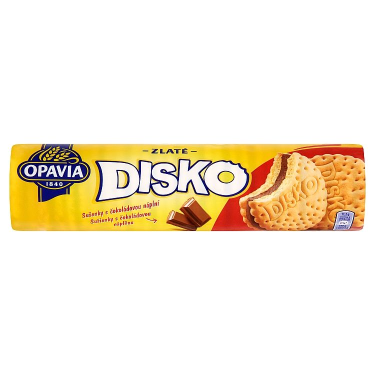 Opavia Disko sušienky s čokoládovou náplňou 157g - eDELIA.sk