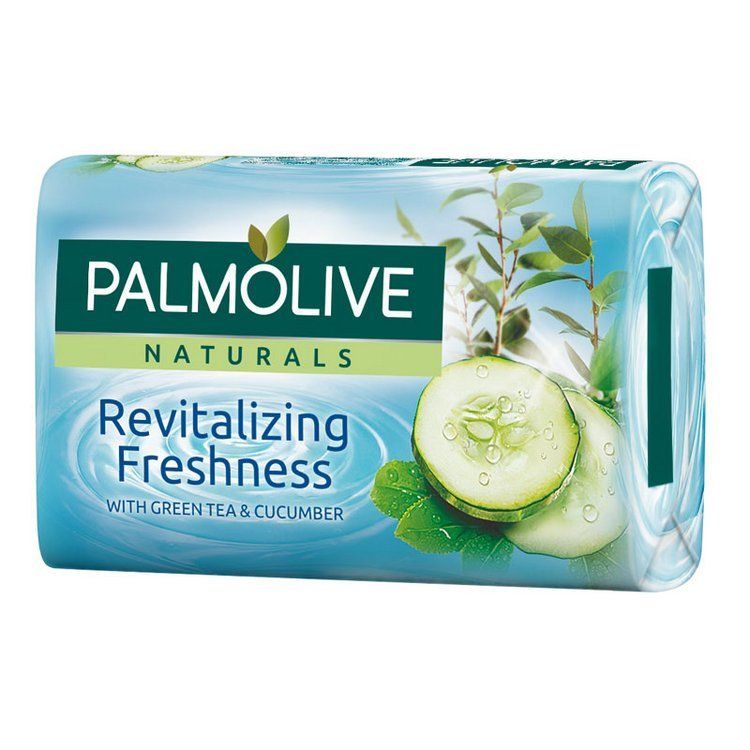 Palmolive Naturals Zelený čaj a uhorka toaletné mydlo 90 g