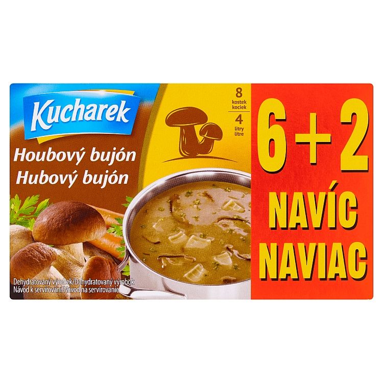 Kucharek Hubový bujón 80g - eDELIA.sk