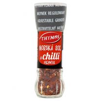 Thymos Morská soľ s chilli 60 g - mlynček