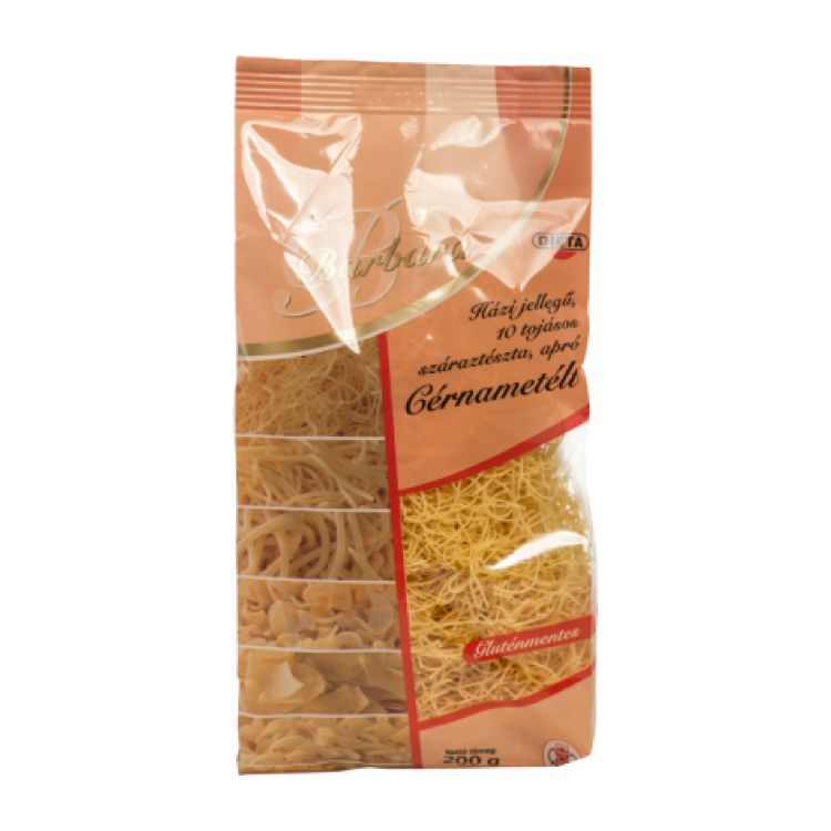 Barbara bezlepkové vaječné cestoviny - nitovky 200g