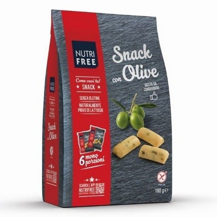 Nutrifree Gusto olive bezlepkový snack 180g - eDELIA.sk