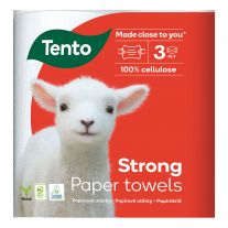 Tento Strong papierové utierky 3 vrstvy 2 kotúče