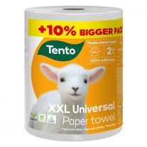 Papierové utierky Tento UNI+10% XXL 2vr 1x375