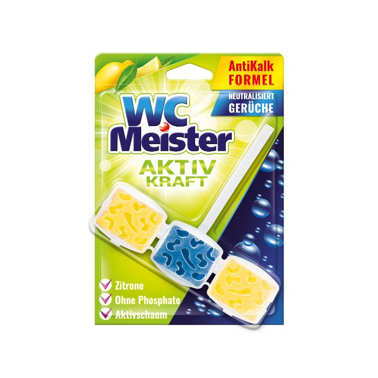 WC Meister Farbiaca záveska do WC Citrón 45g