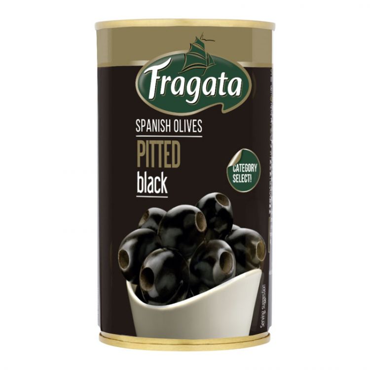 Fragata Čierne olivy bez kôstky 350g - eDELIA.sk