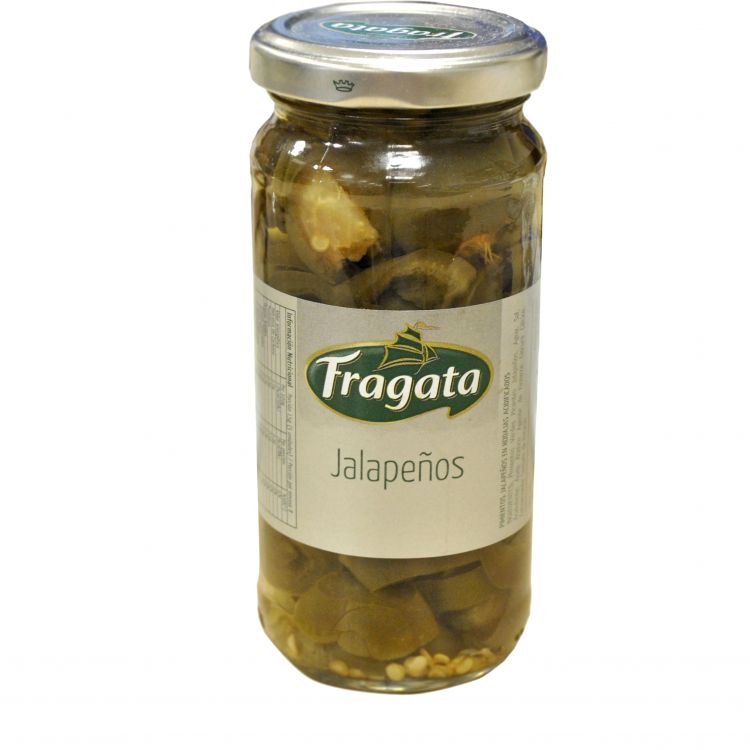 Fragata Jalapeños štipľavé papriky krájané 220 g