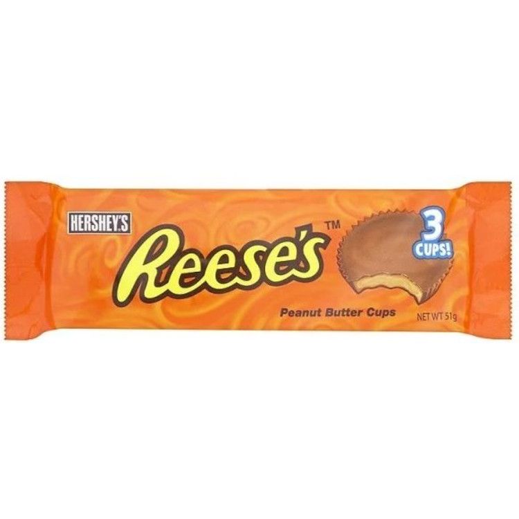 Reese's 3 Peanut Butter Cups 51g - eDELIA.sk