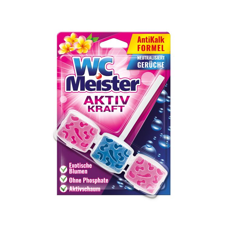 WC Meister Farbiaca záveska do WC Exotické kvety 45g