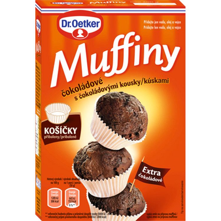 Dr.Oetker Muffiny čokoládové 300 g