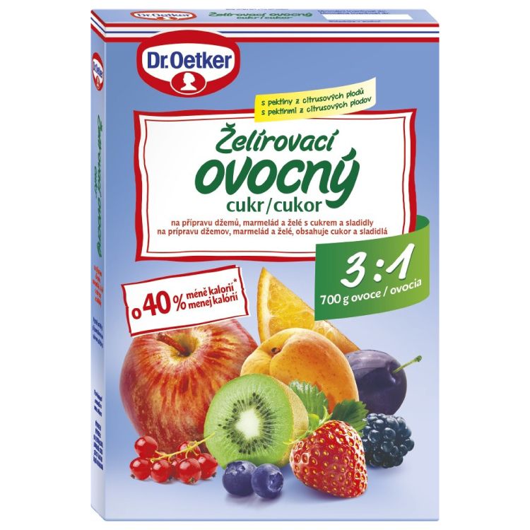 Dr. Oetker Želírovací ovocný cukor 250g - eDELIA.sk