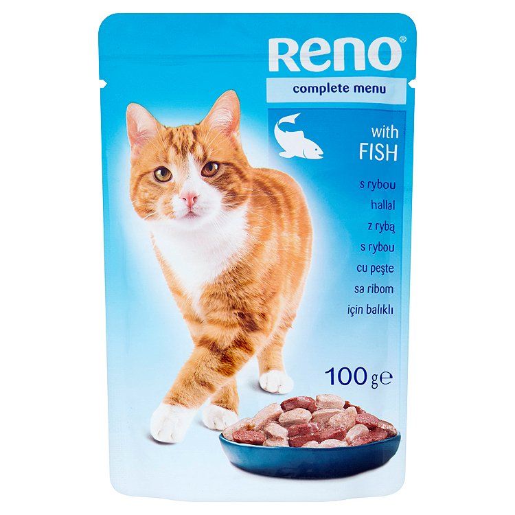 Reno Kapsička pre mačky s rybou 100 g