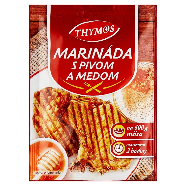 Thymos Marináda s pivom a medom 90 g