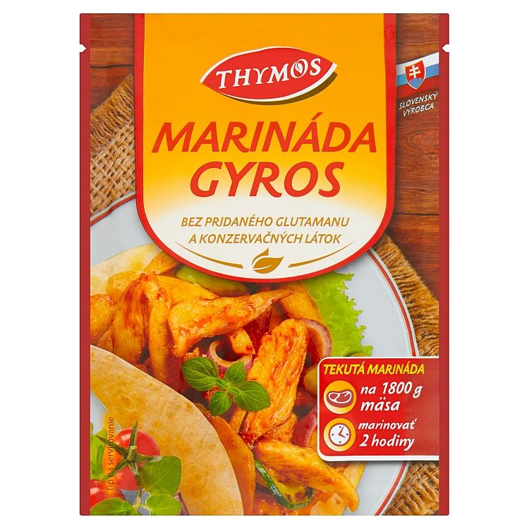 Thymos Tekutá marináda gyros 90g - eDELIA.sk