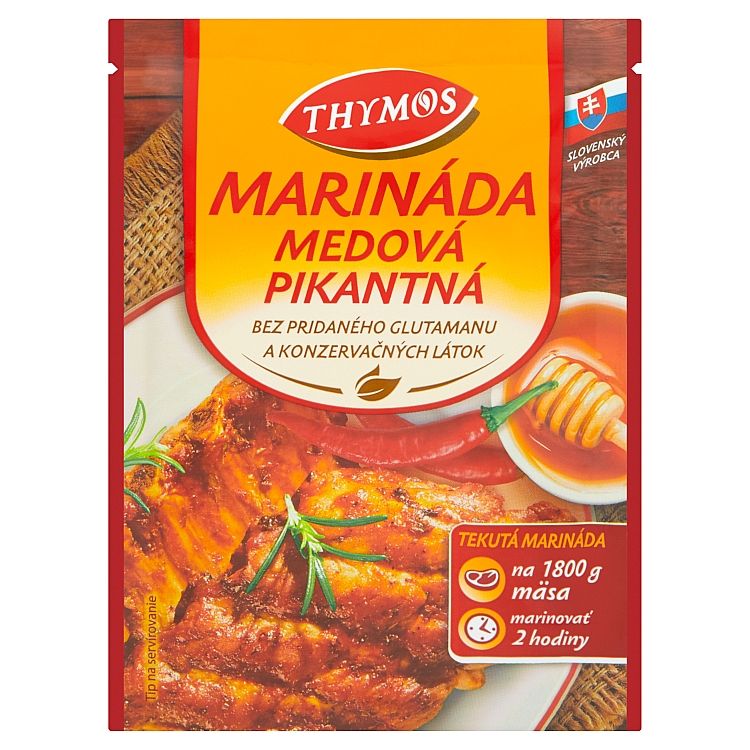 Thymos Tekutá marináda medová pikantná 90 g