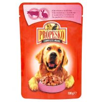 Prop Taštička 100 g hovädzie a králik pes