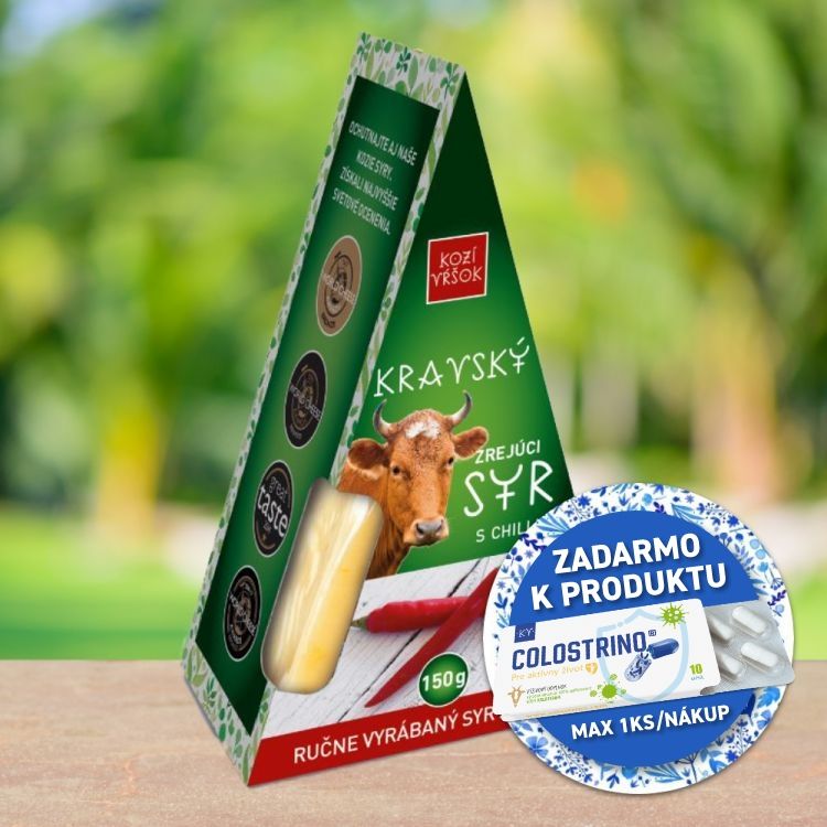 Kozí Vŕšok Kravský syr chilli 150g
