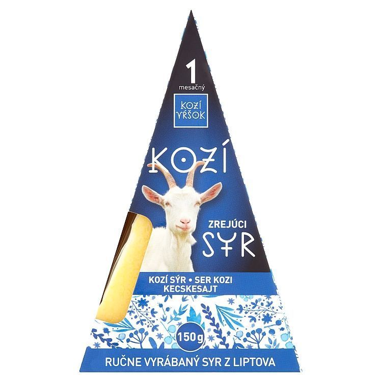 Kozí Vŕšok Kozí zrejúci syr 1 mesačný 150 g