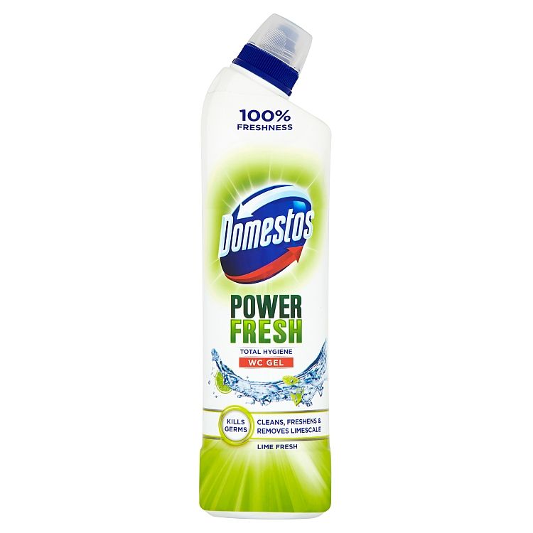 Domestos Total Hygiene Lime Fresh WC gél 700 ml