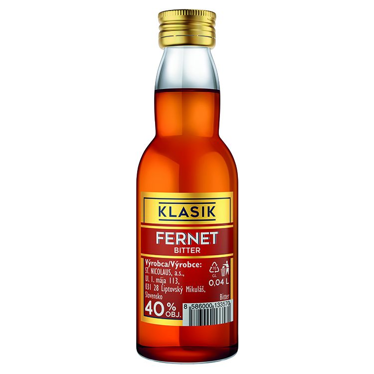 *St.Nic. Klasik Fernet bitter 40% 0.04l - eDELIA.sk