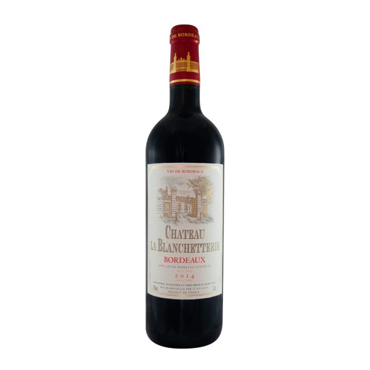 Vin de Bordeaux Chateau la Blanchetterie Bordeaux 0,75 l