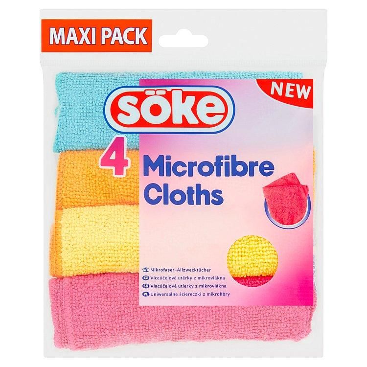 Söke utierky z mikrovlákna 4 ks