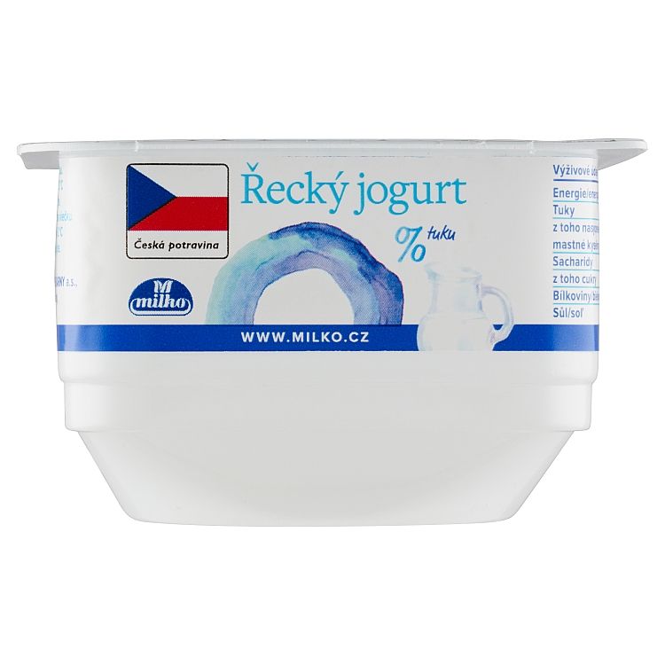 Milko Grecký jogurt 0% biely 140 g
