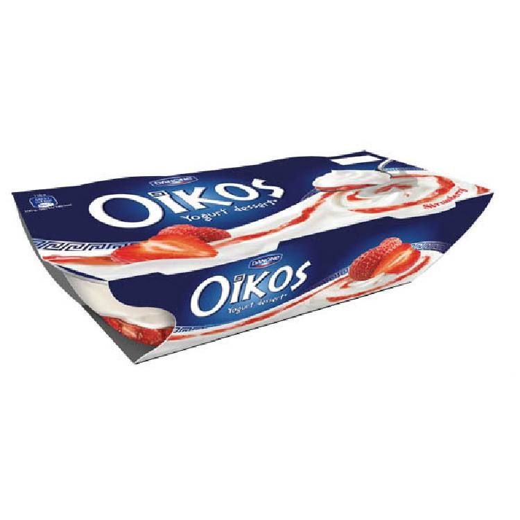 Danone Oikos Jogurt s jahodami 2 x 110 g