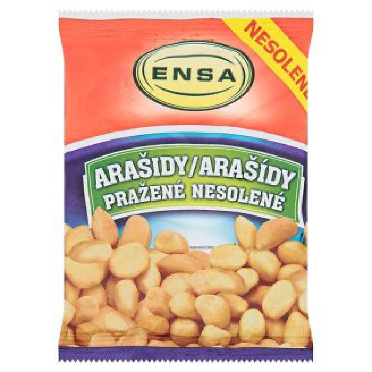 ENSA Arašidy pražené nesolené 100g