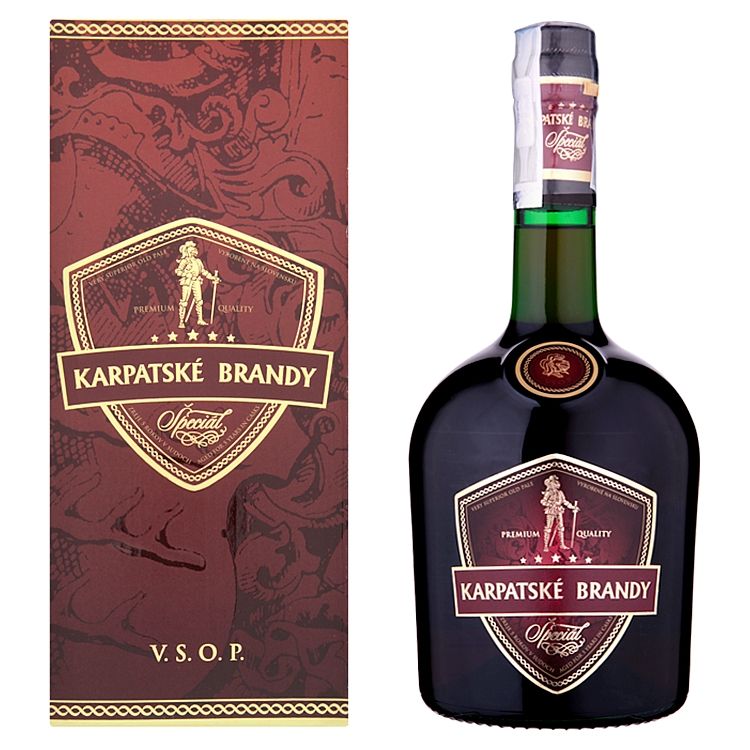 Karpatské brandy špeciál KB 40% 0,7 l