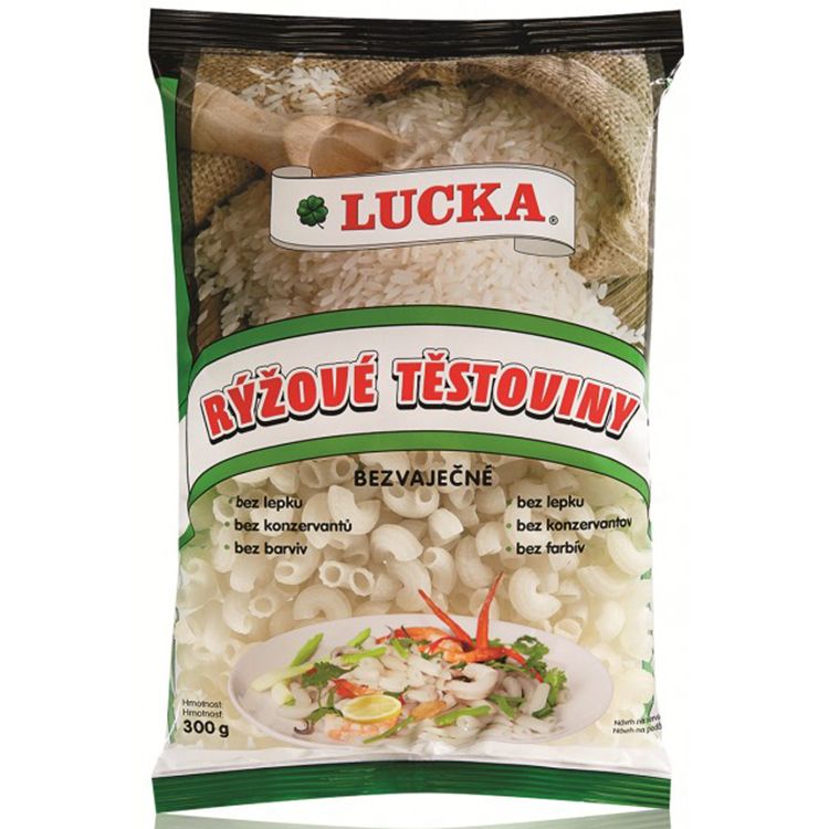 Lucka Ryžové cestoviny Kolienka 300g