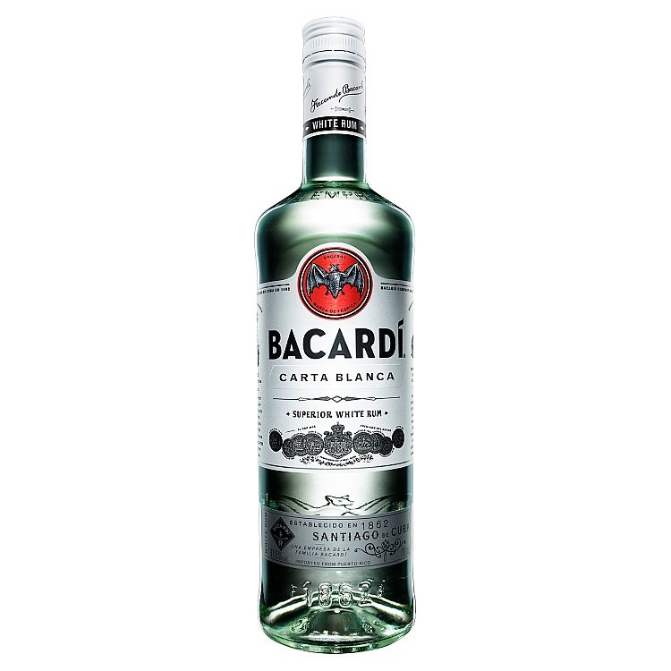 Bacardi Carta Blanca 37,5% 0,7l